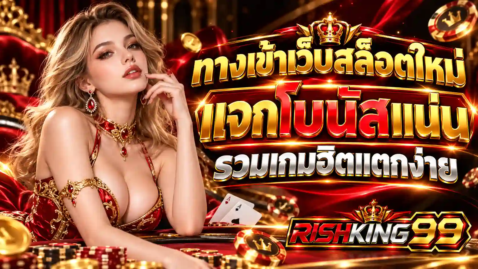 RISHKING99 คาสิโนกับโบนัสทองระยิบ
